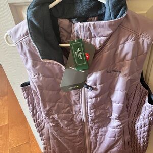 Llbean fleece vest